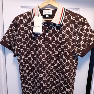 Mens Brown Gucci Shirt 